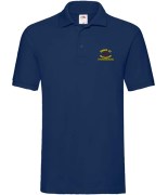NAVY POLO FRONT + emb left chest